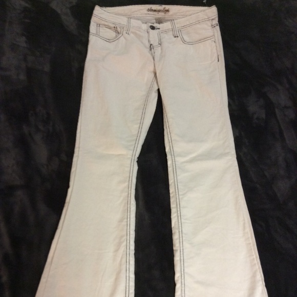 American Eagle Retro Corduroy Flare Bottom Pants 4 - Picture 1 of 8